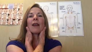 Self Lymphatic Neck Massage