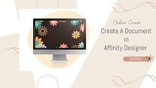 Create a Document in Affinity Designer on your iPad