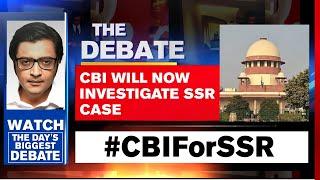 #CBIForSSR: SC Directs CBI To Investigate Sushant's Case | The Debate With Arnab Goswami