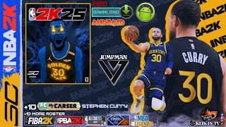 NEW UPDATE!!  NBA2K25 JUMPMAN 17 ⭕ STEPH CURRY EDITION | with MOD MENU + MORE ROSTER | FIBA & PBA