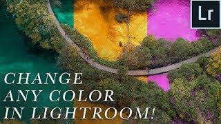 How To Change Colors In Lightroom! Lightroom 7 & Lightroom CC Classic Tutorial