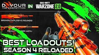 TOP 10 Warzone 2 META Loadouts After Season 4 Reloaded UPDATE! NEW Best Class Setups & Weapon Builds