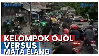 Kelompok Pengemudi Ojek Online Ribut dengan Mata Elang