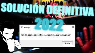 Solución Failed To Open Descriptor File 2022 en español Poppy Playtime 2