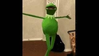 Kermit dancing gif