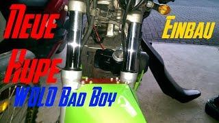 Einbau Hupe Wolo Bad Boy Neu - Suzuki GS 500 E