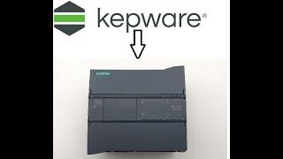 |SIEMENS| |S7 1200| |COMMUNICATION| WITH |KEP SERVER||kepware|