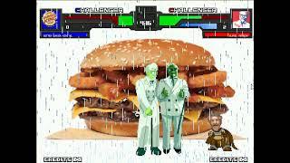 MUGEN AX/WINMUGEN "Battle 4vs4 #89" Team Burger King vs Team Colonel Sanders