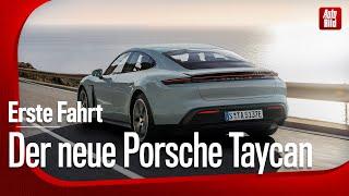 Porsche Taycan (2024) | Erste Fahrt im Taycan-Prototyp mit mehr Reichweite | mit Thomas Geiger