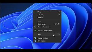 How to restore the classic right click context menu for Windows 11