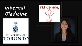 How to become a physician in Canada - Interview with Dr. Negin to match to Internal Medicine