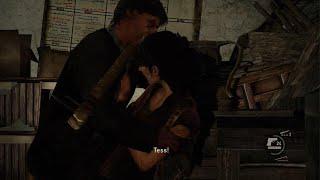 The exact moment Tess got bit (The Last of Us)