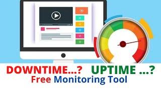 How to Check web Hosting Uptime and Downtime in your website? | free website monitor  tool