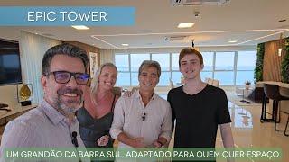 Epic Tower, com uma suíte master, de respeito!