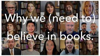 Why we (need to) believe in books.