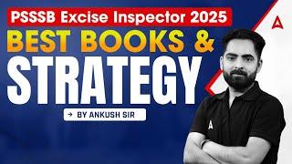 PSSSB Excise Inspector 2025 | Best Books for Excise Inspector |Best Book and Strategy |By Ankush Sir