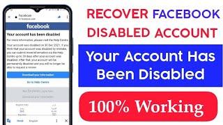 Disabled Account Recovery2023 / How To Recover Disabled Facebook Account / Technical Abuxar