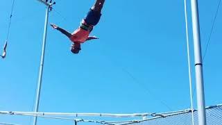 Flying trapeze: suicide