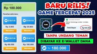 Rp180RIBU TIAP HARI.! GAME PENGHASIL UANG 2025 | APLIKASI PENGHASIL SALDO DANA TERCEPAT 2025