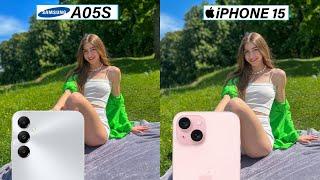 Samsung Galaxy A05s Vs iPhone 15 Camera Test Comparison