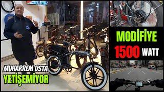 Elektrikli Bisikletin Varsa Mutlaka İzle / 1500 Watt Kit, Ek Batarya, ve Lastikler #afmebike