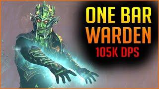 One Bar Stamina Warden Build - Oakensoul Ring 105k DPS - ESO (Elder Scrolls Online) High Isle 2022