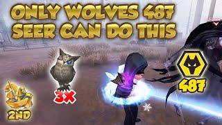 #20 What a Fantastic Play From Wolves 487 Seer | Identity V | 第五人格 | 제5인격 | アイデンティティV