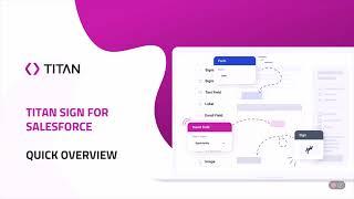 Easy E-signatures for Salesforce | Send, Sign, And Track Documents | Titan Sign