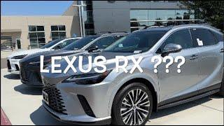 2024/2025 LEXUS RX SUV TOUR & PRICING