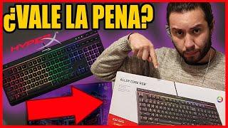 ¿VALE LA PENA? | HYPERX ALLOY CORE RGB TECLADO DE MEMBRANA | HYPERX ALLOY CORE RGB REVIEW ESPAÑOL