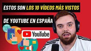 Noticias Marketing Digital LOS 10 VÍDEOS MÁS VISTOS DE YOUTUBE | Consumo | Marketeros | King Ibai