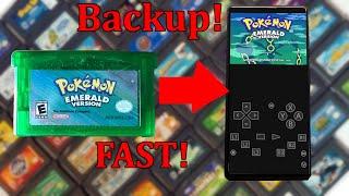 How to Backup your GBA Roms/Saves in under 30 Seconds! [2022] (Pokémon, Final Fantasy,etc.)