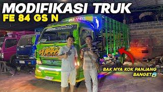 MODIFIKASI TRUK FE 84 GS N || PANJANG BAK NYA KIRA-KIRA BERAPA YA⁉️