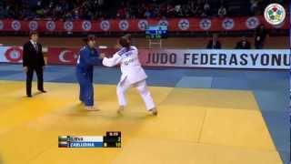 Judo Grand-Prix Samsun 2013: Ivelina ILIEVA (BUL) - Irina ZABLUDINA (RUS) Bronze [-57kg]