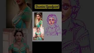 Jasmine Speedpaint || Disney’s Aladdin ||