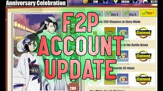 F2P Account Update and Anniversary Pulls BLEACH Immortal Soul