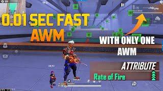 NEW Emote AWM Fastest Switching Trick With Only 1 AWM 2021 | Like @sanichargaming.