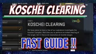 DMZ Season 4 *KOSCHEI CLEARING* Fast Guide !! Crown Faction Tier 1 Mission