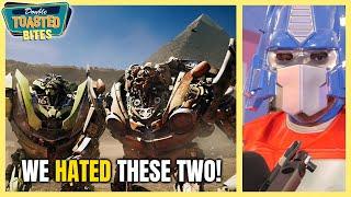 TRANSFORMERS MUDFLAP AND SKIDS WERE AWFUL! | Double Toasted Bites