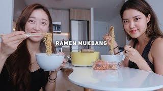 Storytime | how we met, first impressions, settling down? | Ramen Mukbang with Michellechoii