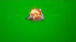 Shockwave Fire  Effect Green Screen Video
