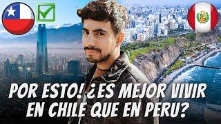 PERUANO vive en CHILE por MEJORES oportunidades de VIDA  Así lo TRATAN los CHILENOS 