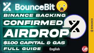 BounceBit - Confirmed Airdrop  Full Guide, Binance Backing - English