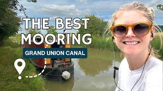 The Best Narrowboat Mooring on the Grand Union Canal