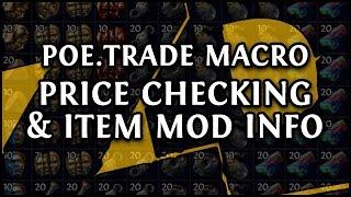 Path of Exile: PoE.Trade Macro - In Game Price Checking & Item Info Script (AutoHotkey)