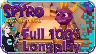 Spyro Reignited Trilogy - Ripto's Rage Full Game 100% Walkthrough Longplay - All Orbs, Skill Points