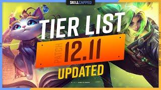 NEW UPDATED TIER LIST for PATCH 12.11 - League of Legends
