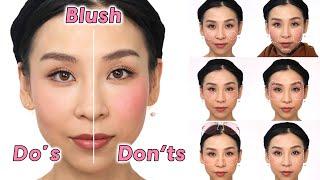 Common Blush Mistakes- The Do's & Don’ts