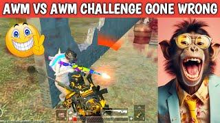AWM VS AWM CHALENGE GO WRONG JADUGAR Comedy|pubg lite video online gameplay MOMENTS BY CARTOON FREAK