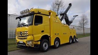 VERKOCHT - SOLD - VERKAUFT - VENDU  - NEW MB AROCS 8x4  4153 EURO: 6 TEVOR HDRV WRECKER